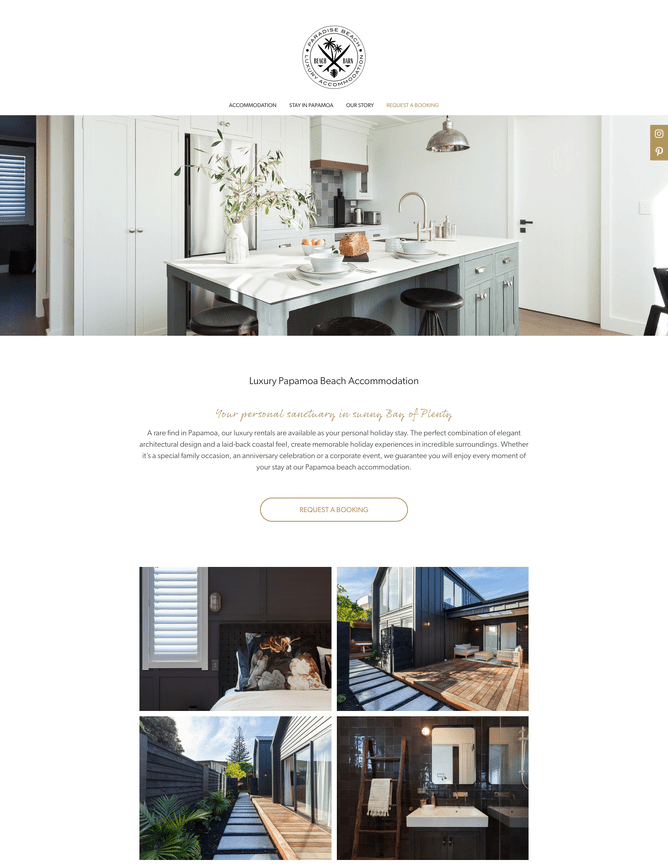 Website design by design partner lwcreative.co.nz