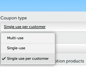 Single use per customer coupon: Boost sales and reward your loyal customers