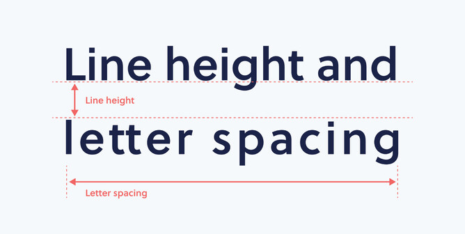 How to use line height and letter spacing effectively in web design