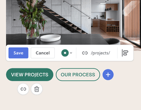 Buttons side by side, styled your way