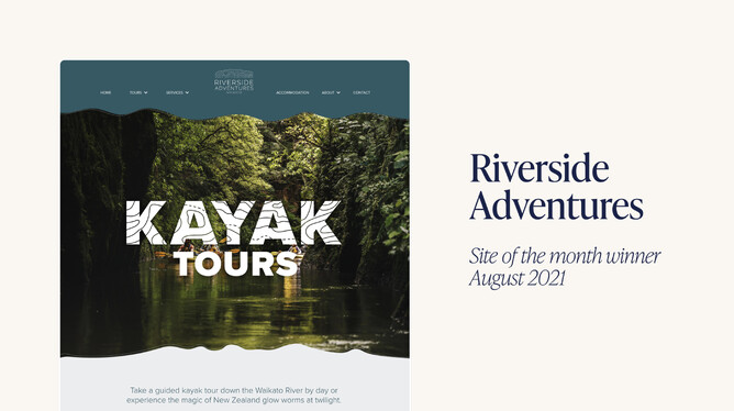 Previous site of the month winner